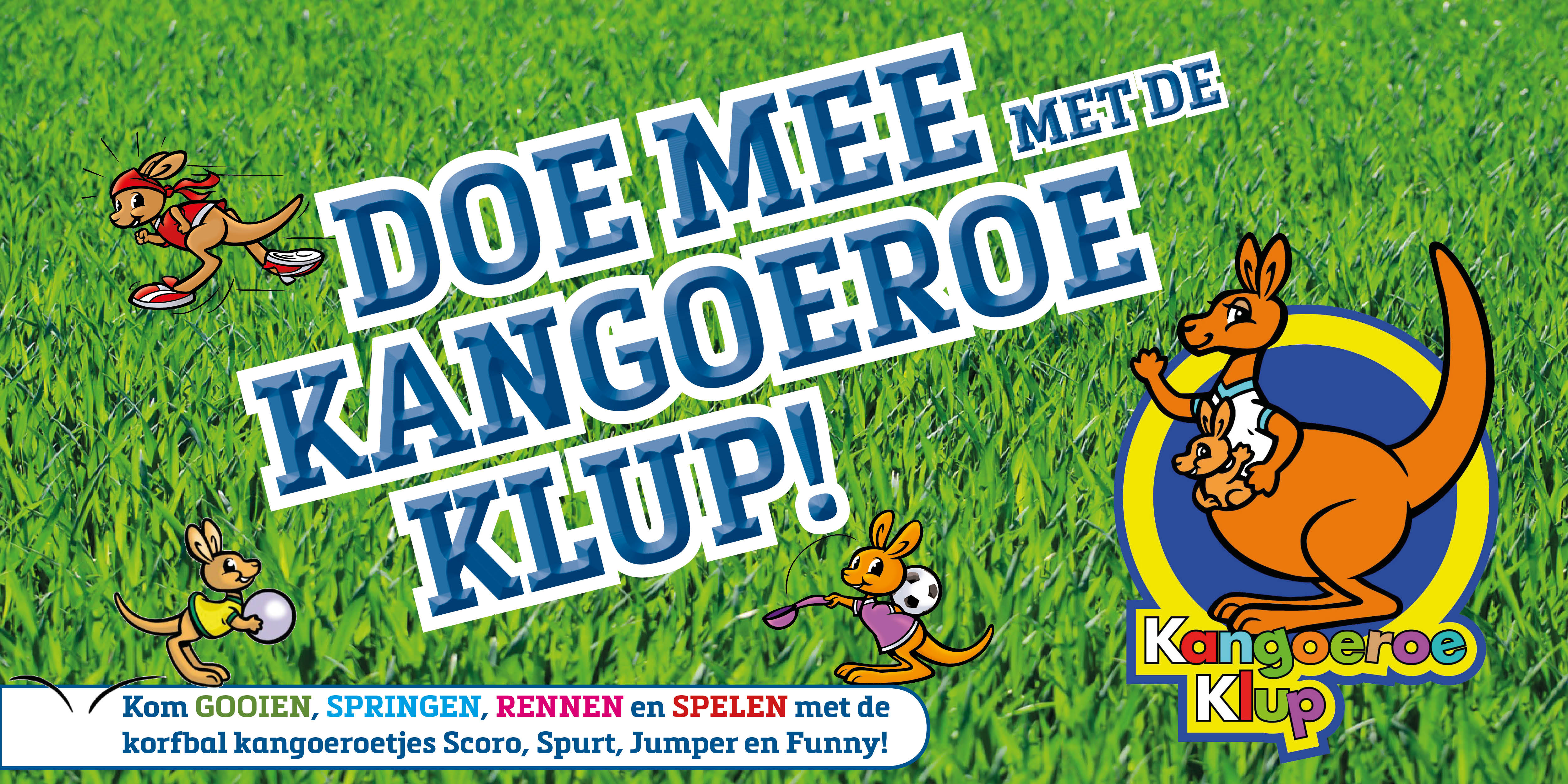 Kangoeroe Klub ook in de veld